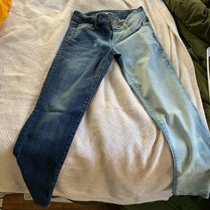 Split dye American Eagle Jeans